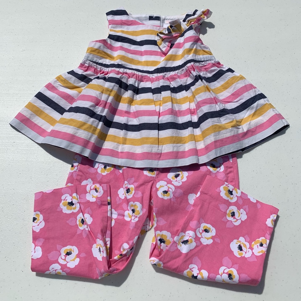 Janie & Jack, colorful tunic and pants